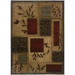 Veneer Beige/Multi 10 ft. x 13 ft. Area Rug by Home Decorators Collection