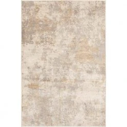 Medina Beige 5 ft. x 7 ft. Abstract Area Rug by Home Decorators Collection