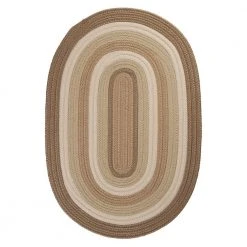Frontier 8 ft. x 11 ft. Neutral Braided Oval Area Rug by Home Decorators Collection