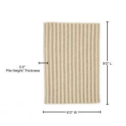 Virginia Natural 6 ft. x 9 ft. Rectangle Braided Area Rug by Home Decorators Collection 6 Virginia Natural 6 ft. x 9 ft. Rectangle Braided Area Rug by Home Decorators Collection -Floorzy Sales Shop beige home decorators collection area rugs ol13r072x108s 76 1000
