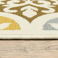 Sumba Beige 4 ft. x 6 ft. Indoor/Outdoor Area Rug by Home Decorators Collection -Floorzy Sales Shop beige home decorators collection outdoor rugs 1359620420 4f 1000