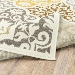 Sumba Beige 4 ft. x 6 ft. Indoor/Outdoor Area Rug by Home Decorators Collection -Floorzy Sales Shop beige home decorators collection outdoor rugs 1359620420 c3 1000