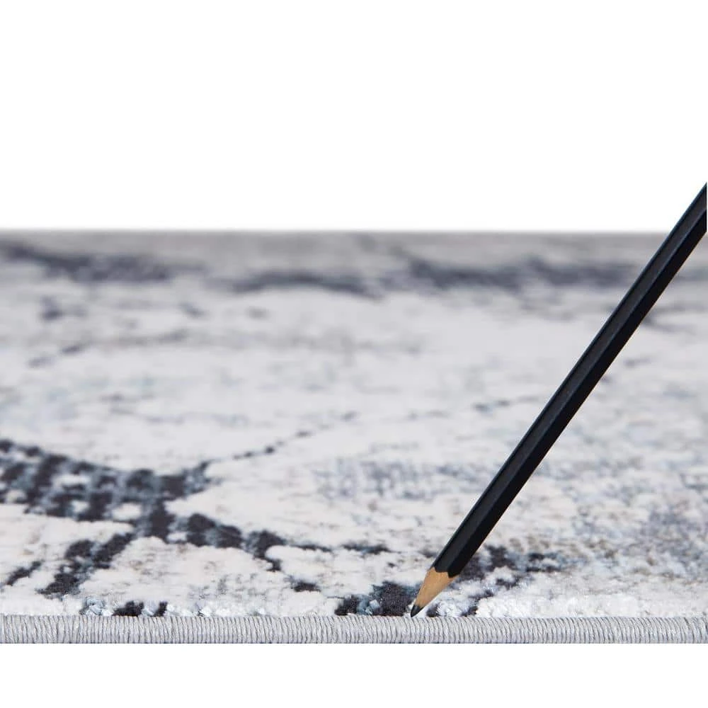 Chloe Blue 5 ft. x 7 ft. Area Rug by Home Decorators Collection 4 Chloe Blue 5 ft. x 7 ft. Area Rug by Home Decorators Collection - Image 4