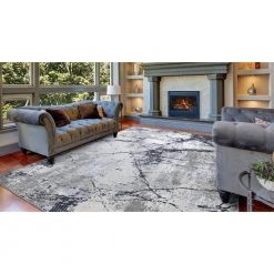Chloe Blue 5 ft. x 7 ft. Area Rug by Home Decorators Collection 21 Chloe Blue 5 ft. x 7 ft. Area Rug by Home Decorators Collection -Floorzy Sales Shop blue home decorators collection area rugs 41865 fa 1000