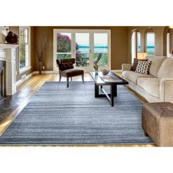 Briar Blue 8 ft. x 10 ft. Area Rug by Home Decorators Collection 19 Briar Blue 8 ft. x 10 ft. Area Rug by Home Decorators Collection -Floorzy Sales Shop blue home decorators collection area rugs 51167 1f 1000