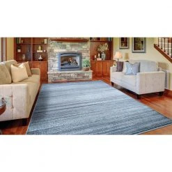 Briar Blue 8 ft. x 10 ft. Area Rug by Home Decorators Collection 18 Briar Blue 8 ft. x 10 ft. Area Rug by Home Decorators Collection -Floorzy Sales Shop blue home decorators collection area rugs 51167 4f 1000