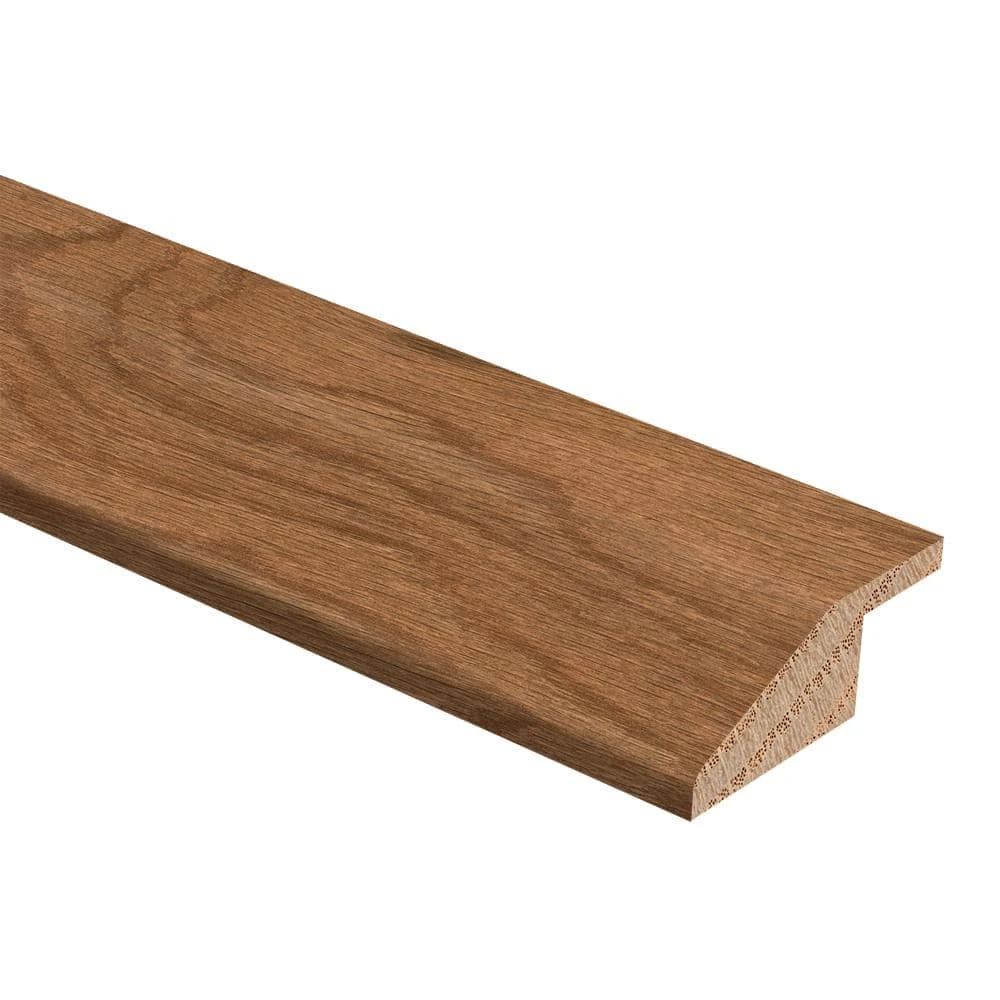 Brown Earth Oak 3/8 in. Thick x 1-3/4 in. Wide x 94 in. Length Hardwood Multi-Purpose Reducer Molding by Zamma 1 Brown Earth Oak 3/8 in. Thick x 1-3/4 in. Wide x 94 in. Length Hardwood Multi-Purpose Reducer Molding by Zamma