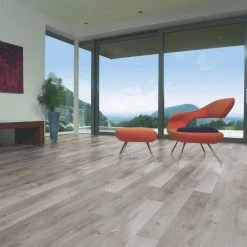 Castle Gray Oak 1/3 in. Thick x 6.26 in. wide x 50.79 in Length Engineered Hardwood Flooring (17.66 sq. ft./case) by Home Decorators Collection -Floorzy Sales Shop castle gray oak home decorators collection engineered hardwood o523 lm 4f 1000