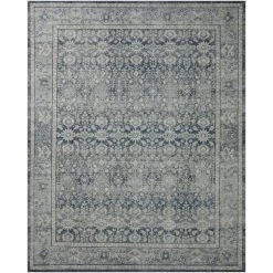 Leesa Charcoal/Grey 7 ft. 6 in. x 9 ft. 6 in. Traditional Polyester Area Rug by Home Decorators Collection -Floorzy Sales Shop charcoal grey home decorators collection area rugs 885369572692 a0 1000
