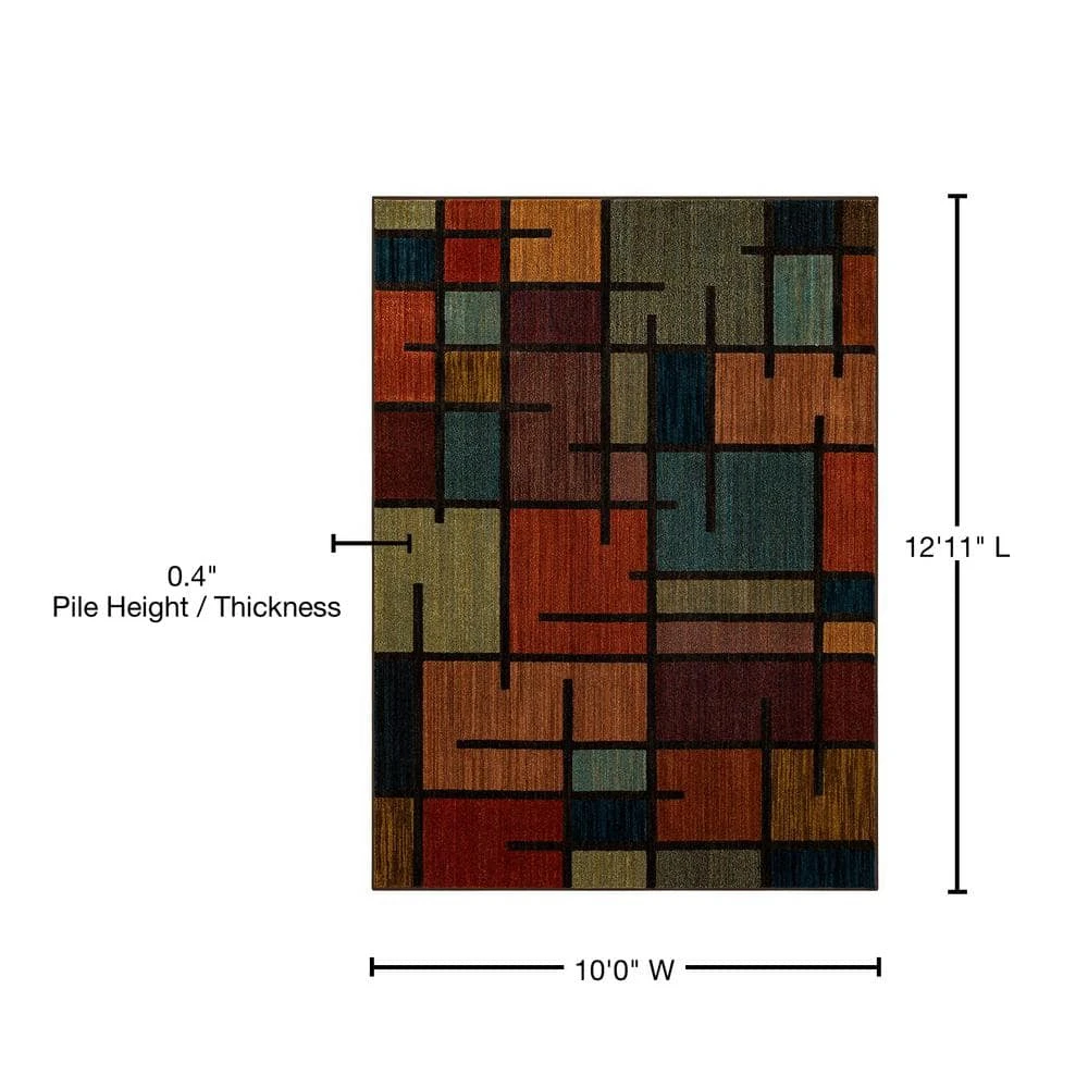 Fairfield Charcoal 10 ft. x 13 ft. Area Rug by Home Decorators Collection 8 Fairfield Charcoal 10 ft. x 13 ft. Area Rug by Home Decorators Collection - Image 8