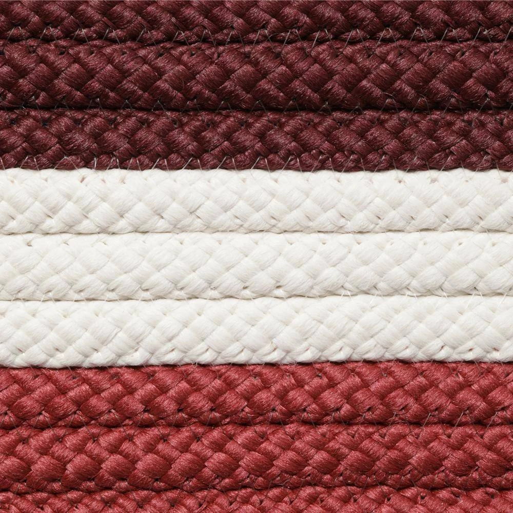 Cape Cod 3 ft. x 5 ft. Sangria Braided Area Rug by Home Decorators Collection 3 Cape Cod 3 ft. x 5 ft. Sangria Braided Area Rug by Home Decorators Collection - Image 3