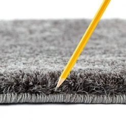 Ethereal Shag Graphite Charcoal 5 ft. x 7 ft. Indoor Area Rug by Home Decorators Collection -Floorzy Sales Shop graphite charcoal home decorators collection area rugs 509927 77 1000