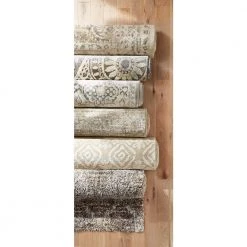 Spiral Medallion Cool Gray Tones 5 ft. x 7 ft. Area Rug by Home Decorators Collection 15 Spiral Medallion Cool Gray Tones 5 ft. x 7 ft. Area Rug by Home Decorators Collection -Floorzy Sales Shop gray home decorators collection area rugs 25365 77 1000