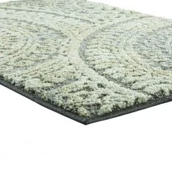 Spiral Medallion Cool Gray Tones 5 ft. x 7 ft. Area Rug by Home Decorators Collection 16 Spiral Medallion Cool Gray Tones 5 ft. x 7 ft. Area Rug by Home Decorators Collection -Floorzy Sales Shop gray home decorators collection area rugs 25365 fa 1000