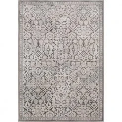 Skyline Gray 5 ft. x 7 ft.Floral Area Rug by Home Decorators Collection