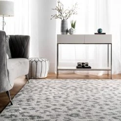 Sebastian Leopard Print Gray 10 ft. x 14 ft. Area Rug by Home Decorators Collection -Floorzy Sales Shop gray home decorators collection kids rugs rzbd61a 10014 c3 1000