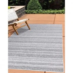 Rhapsody Gray 8 ft. x 10 ft. Indoor/Outdoor Area Rug by Home Decorators Collection 23 Rhapsody Gray 8 ft. x 10 ft. Indoor/Outdoor Area Rug by Home Decorators Collection -Floorzy Sales Shop gray home decorators collection outdoor rugs 30417 1f 1000