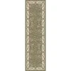 Judith Green/Ivory 2 ft. x 8 ft. Indoor Runner Rug by Home Decorators Collection