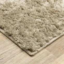 Belmont Greige 4 ft. x 6 ft. Solid Shag Area Rug by Home Decorators Collection -Floorzy Sales Shop greige home decorators collection area rugs 565016 1d 1000