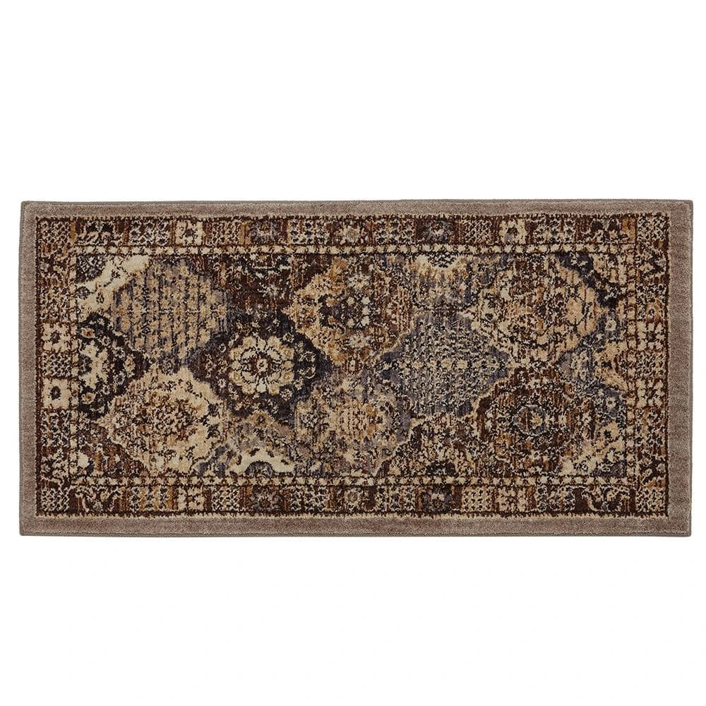 Patchwork Gray 2 ft. x 4 ft. Medallion Scatter Area Rug by Home Decorators Collection 1 Patchwork Gray 2 ft. x 4 ft. Medallion Scatter Area Rug by Home Decorators Collection