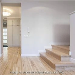 Highland Trail Oak 3/8 in. Thick x 2-3/4 in. Wide x 94 in. Length Hardwood Stair Nose Molding Overlap by Zamma -Floorzy Sales Shop highland trail oak zamma wood floor trim 014383052572hs 31 1000