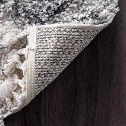 Transitional Kristi Shag Ivory 10 ft. x 14 ft. Indoor Area Rug by Home Decorators Collection -Floorzy Sales Shop ivory home decorators collection area rugs kkel02a 10014 66 1000