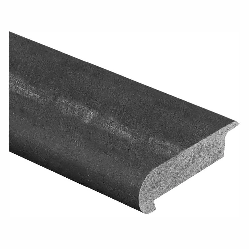 Mountainside Oak 3/8 in. Thick x 2-3/4 in. Wide x 94 in. Length Hardwood Stair Nose Molding Overlap by Zamma 1 Mountainside Oak 3/8 in. Thick x 2-3/4 in. Wide x 94 in. Length Hardwood Stair Nose Molding Overlap by Zamma