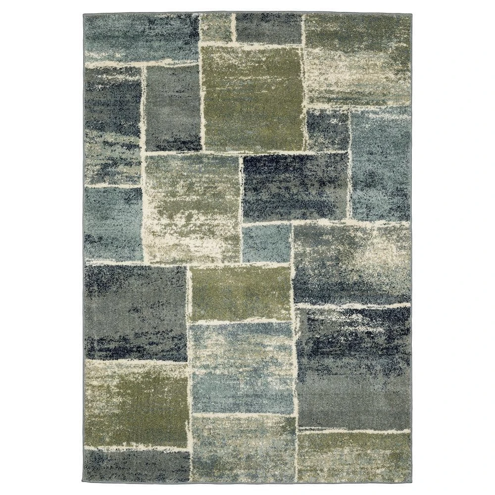Bartlett Multi 4 ft. x 6 ft. Block Area Rug by Home Decorators Collection 1 Bartlett Multi 4 ft. x 6 ft. Block Area Rug by Home Decorators Collection