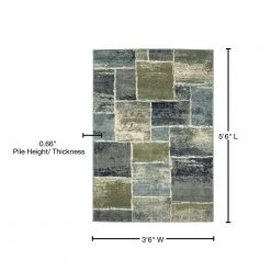 Bartlett Multi 4 ft. x 6 ft. Block Area Rug by Home Decorators Collection 11 Bartlett Multi 4 ft. x 6 ft. Block Area Rug by Home Decorators Collection -Floorzy Sales Shop multi home decorators collection area rugs 592999 76 1000