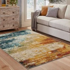 Dusk Multi 5 ft. x 8 ft. Area Rug by Home Decorators Collection 30 Dusk Multi 5 ft. x 8 ft. Area Rug by Home Decorators Collection -Floorzy Sales Shop multi home decorators collection area rugs 9211720730 31 1000