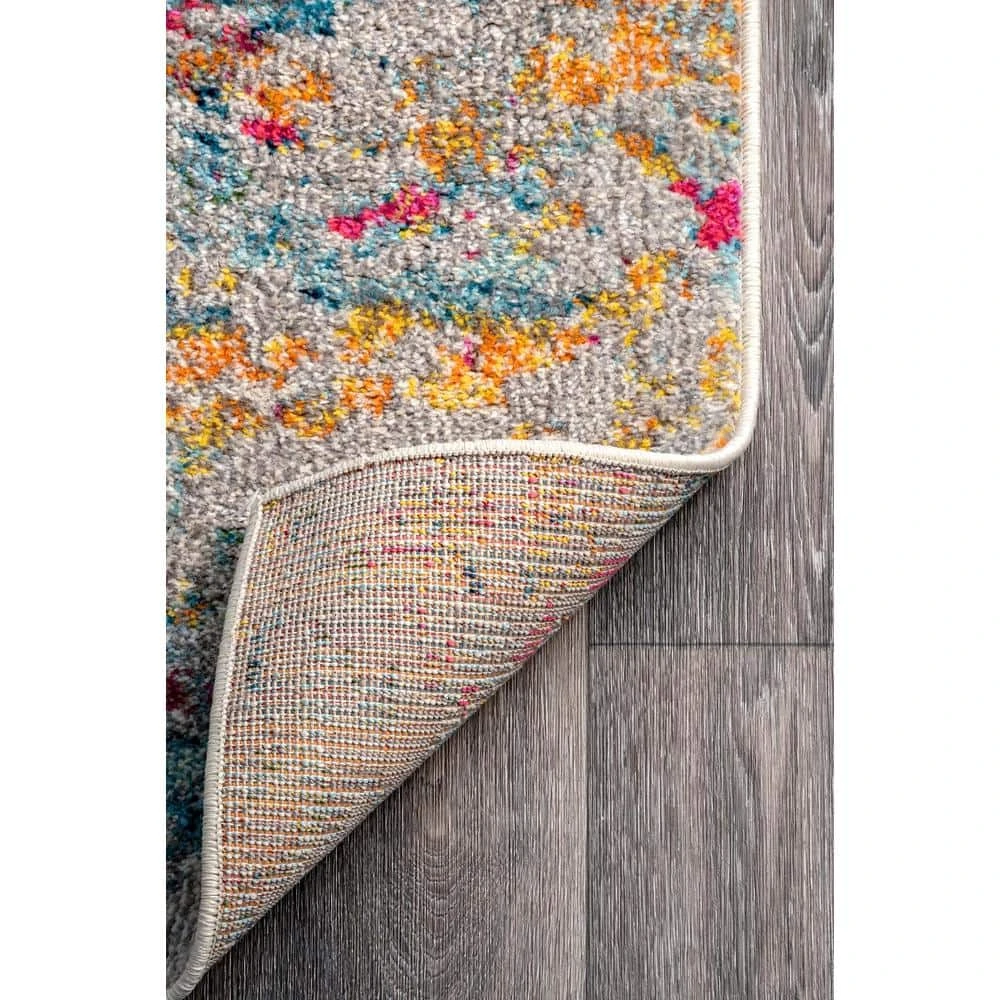 Modern Monet Multi 9 ft. x 12 ft. Area Rug by Home Decorators Collection 6 Modern Monet Multi 9 ft. x 12 ft. Area Rug by Home Decorators Collection - Image 6