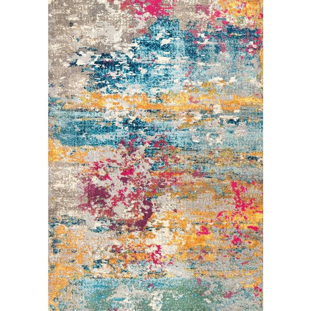 Modern Monet Multi 9 ft. x 12 ft. Area Rug by Home Decorators Collection 1 Modern Monet Multi 9 ft. x 12 ft. Area Rug by Home Decorators Collection