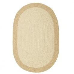 North Natural 7 ft. x 9 ft. Oval Braided Area Rug by Home Decorators Collection