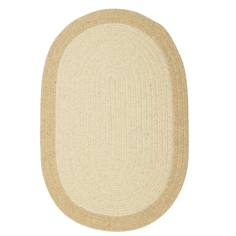 North Natural 7 ft. x 9 ft. Oval Braided Area Rug by Home Decorators Collection 1 North Natural 7 ft. x 9 ft. Oval Braided Area Rug by Home Decorators Collection