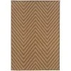 Cayman Natural 7 ft. x 10 ft. Indoor/Outdoor Area Rug by Home Decorators Collection