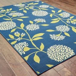 Aster Navy 5 ft. x 8 ft. Area Rug by Home Decorators Collection -Floorzy Sales Shop navy home decorators collection outdoor rugs 0931140320 a0 1000