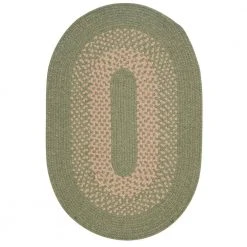 Portland Palm 7 ft. x 9 ft. Braided Oval Area Rug by Home Decorators Collection