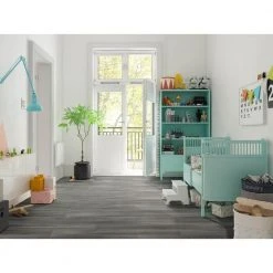 7 in. W x 48 in. L Pelican Gray Rigid Core Click Lock Luxury Vinyl Plank Flooring (44-cases/1045.88 sq. ft./pallet) by Home Decorators Collection -Floorzy Sales Shop pelican gray home decorators collection vinyl plank flooring pelica7x48 5mmp c3 1000