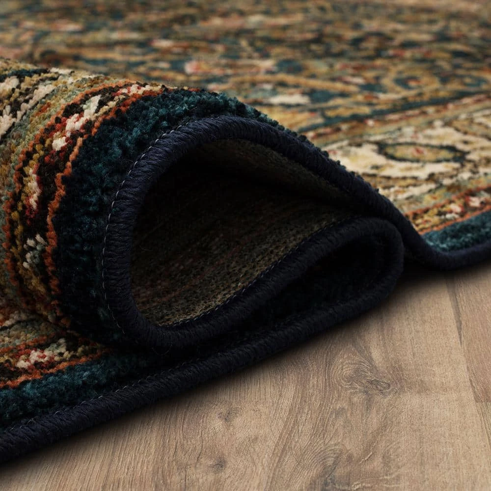 Mariah Sapphire 10 ft. x 13 ft. Area Rug by Home Decorators Collection 7 Mariah Sapphire 10 ft. x 13 ft. Area Rug by Home Decorators Collection - Image 7