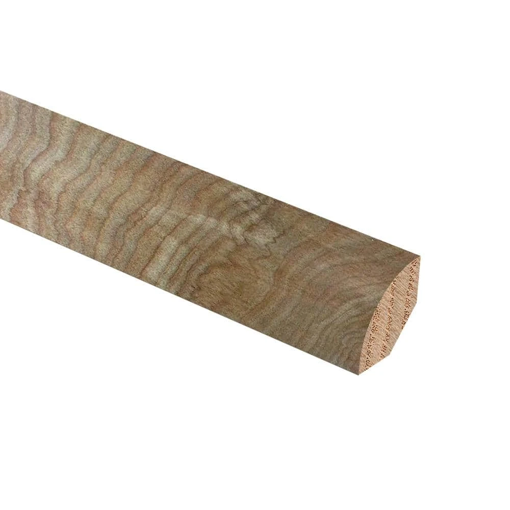 Silvered American Birch 3/4 in. Thick x 3/4 in. Wide x 94 in. Length Hardwood Quarter Round Molding by Zamma 1 Silvered American Birch 3/4 in. Thick x 3/4 in. Wide x 94 in. Length Hardwood Quarter Round Molding by Zamma