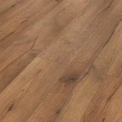 Skaggs Island Oak 12 mm T x 7.56 in. W Waterproof Laminate Wood Flooring (15.95 sq. ft./Case) by Home Decorators Collection