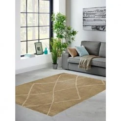 Diamond Maze Tan 8 ft. x 10 ft. Area Rug by Home Decorators Collection -Floorzy Sales Shop tan home decorators collection area rugs 3001749 1f 1000