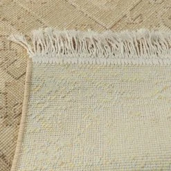 Decklyn Taupe 5 ft. x 7 ft. Oriental Fringe Area Rug by Home Decorators Collection -Floorzy Sales Shop taupe home decorators collection area rugs 3103439 c3 1000