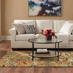 Elyse Taupe 8 ft. x 10 ft. Floral Area Rug by Home Decorators Collection -Floorzy Sales Shop taupe home decorators collection area rugs 573171 31 1000
