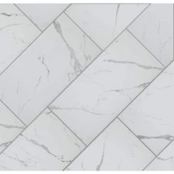 Carrara Matte Rectified 12 in. x 24 in. Porcelain Floor and Wall Tile (13.3 sq. ft. /case) by Home Decorators Collection 14 Carrara Matte Rectified 12 in. x 24 in. Porcelain Floor and Wall Tile (13.3 sq. ft. /case) by Home Decorators Collection -Floorzy Sales Shop white matte home decorators collection porcelain tile chdeaj0212x24 c3 1000