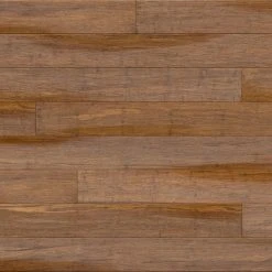 Wire Brushed Strand Woven Sand 3/8 in. T x 5-1/8 in. W x 72-7/8 in. L Engineered Click Bamboo Flooring by Home Decorators Collection